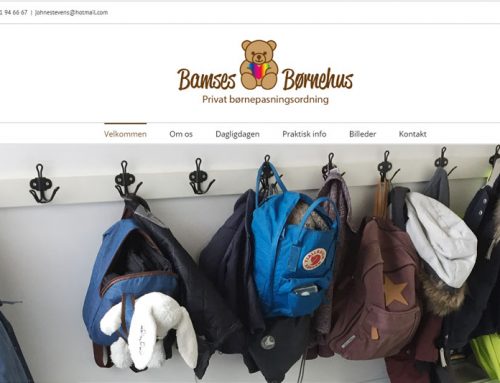 Bamses Børnehus WordPress
